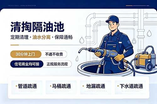 成都清掏隔油池